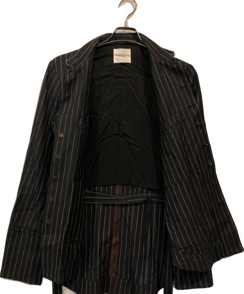 TAKAHIROMIYASHITA TheSoloIst.（タカヒロミヤシタ ザソロイスト）TAKAHIROMIYASHITA TheSoloIst. (タカヒロミヤシタ ザソロイスト) anytime jacket ブラック サイズ:46の古着・服飾アイテム