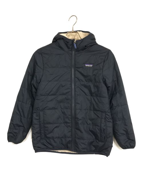 Patagonia（パタゴニア）Patagonia (パタゴニア) キッズ・リバーシブル・レディ・フレディ・フーディ/Boys Reversible Ready Freddy Hoody ネイビー サイズ:L12の古着・服飾アイテム