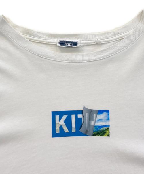 KITH（キス）KITH (キス) ロゴプリントカットソー ホワイト サイズ:XLの古着・服飾アイテム