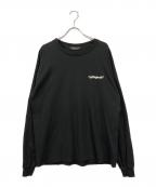 p(R)ojectRプロジェクトアール）の古着「ロゴカットソー」｜ブラック