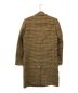 PAUL SMITH (ポールスミス) “MOON” HOUND'S TOOTH ツイードチェスターコート ブラウン サイズ:M：14000円