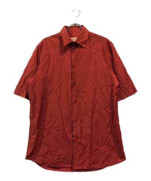 MARNI（マルニ）MARNI (マルニ) 半袖シャツ レッド サイズ:46の古着・服飾アイテム