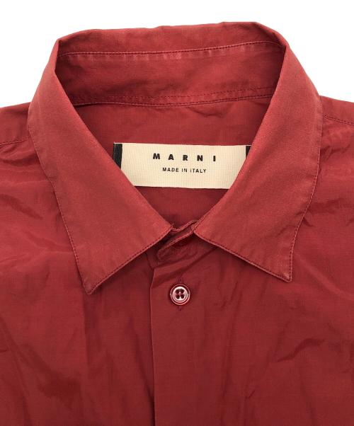 MARNI（マルニ）MARNI (マルニ) 半袖シャツ レッド サイズ:46の古着・服飾アイテム