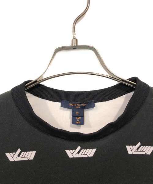 LOUIS VUITTON（ルイ ヴィトン）LOUIS VUITTON (ルイ ヴィトン) LVヴィテス Tシャツ ブラック サイズ:XLの古着・服飾アイテム