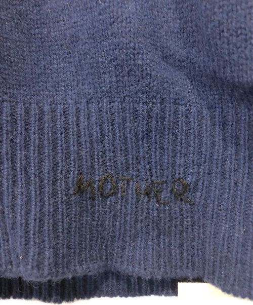 JIL SANDER（ジルサンダー）JIL SANDER (ジルサンダー) ウールカシミヤブレンドクルーネックニット ネイビー サイズ:44の古着・服飾アイテム