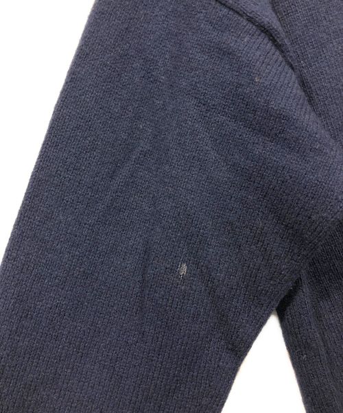JIL SANDER（ジルサンダー）JIL SANDER (ジルサンダー) ウールカシミヤブレンドクルーネックニット ネイビー サイズ:44の古着・服飾アイテム