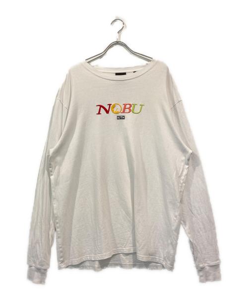 KITH（キス）KITH (キス) NOBU ロングスリーブカットソー ホワイト サイズ:Mの古着・服飾アイテム