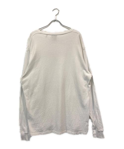 KITH（キス）KITH (キス) NOBU ロングスリーブカットソー ホワイト サイズ:Mの古着・服飾アイテム