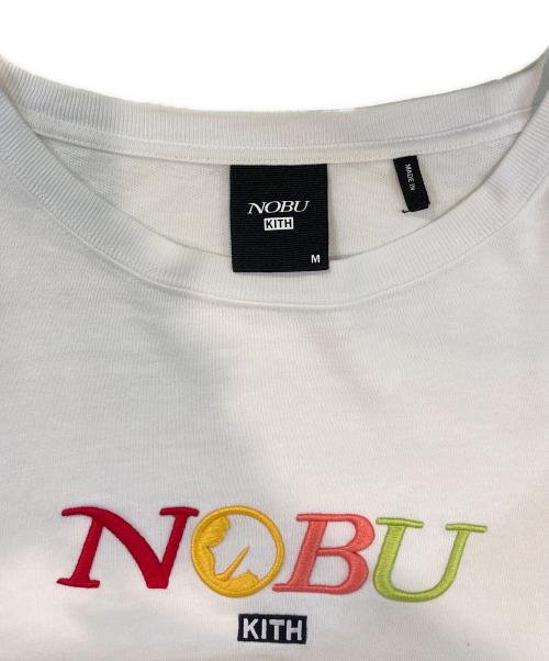 KITH（キス）KITH (キス) NOBU ロングスリーブカットソー ホワイト サイズ:Mの古着・服飾アイテム