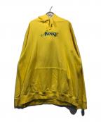 AWAKEアウェイク）の古着「プルオーバーパーカー」｜イエロー
