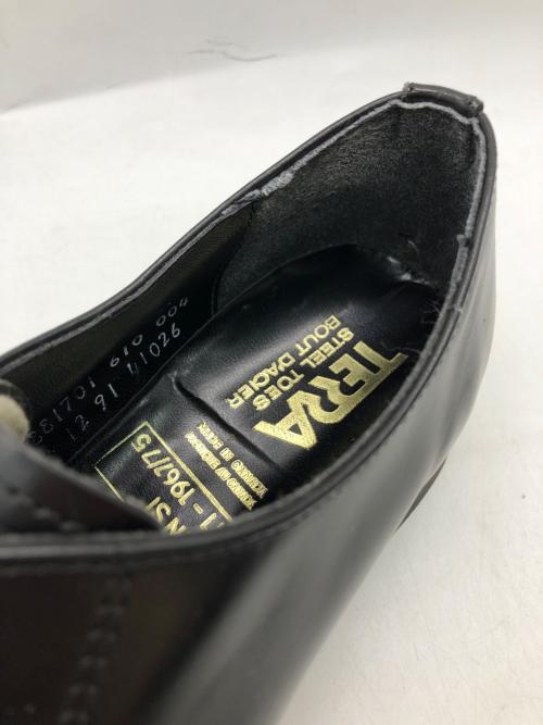 TERRA（テラ）TERRA (テラ) オールドスチールトゥシューズ ブラック サイズ:8 1/2の古着・服飾アイテム