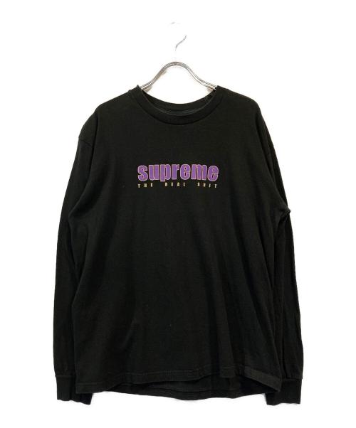 SUPREME（シュプリーム）Supreme (シュプリーム) The Real Shit L/S Tee ブラック サイズ:Mの古着・服飾アイテム