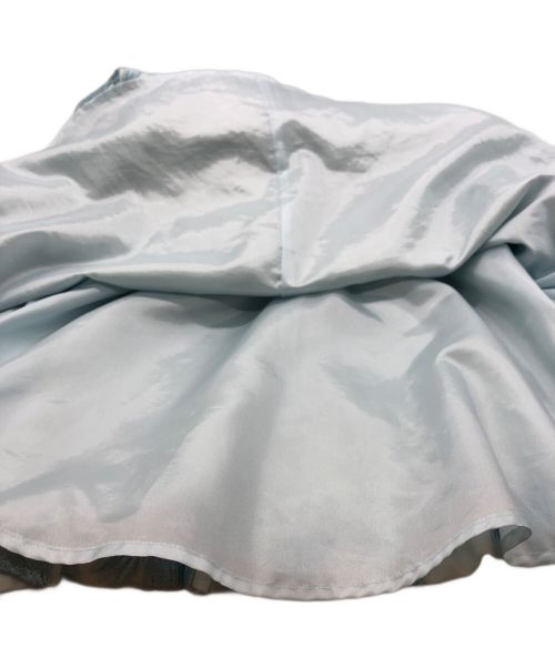 Diagram GRACE CONTINENTAL（ダイアグラム グレースコンチネンタル）Diagram GRACE CONTINENTAL (ダイアグラム グレースコンチネンタル) レースノースリーブワンピース ブルー サイズ:Sの古着・服飾アイテム