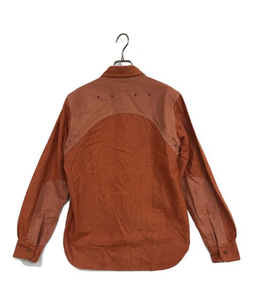 NIGEL CABOURN（ナイジェルケーボン）NIGEL CABOURN (ナイジェルケーボン) MEDEICAL SHIRT ブラウン サイズ:46の古着・服飾アイテム