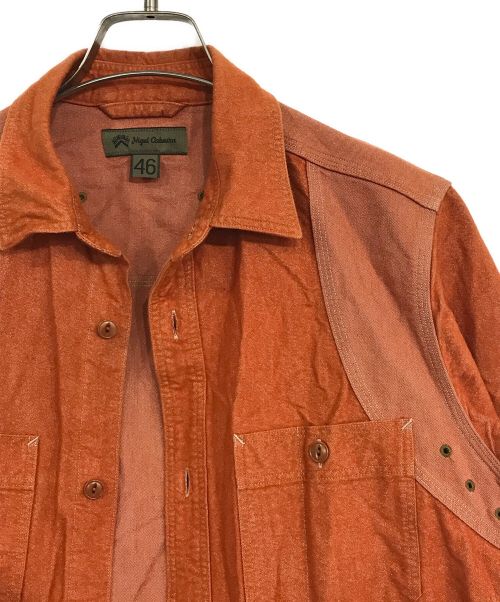 NIGEL CABOURN（ナイジェルケーボン）NIGEL CABOURN (ナイジェルケーボン) MEDEICAL SHIRT ブラウン サイズ:46の古着・服飾アイテム