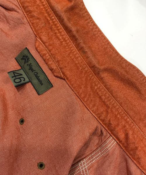 NIGEL CABOURN（ナイジェルケーボン）NIGEL CABOURN (ナイジェルケーボン) MEDEICAL SHIRT ブラウン サイズ:46の古着・服飾アイテム