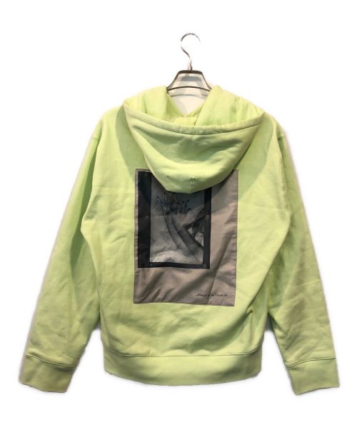 OAMC（オーエーエムシー）OAMC (オーエーエムシー) OAMC MARK HOODIE 黄緑 サイズ:Sの古着・服飾アイテム