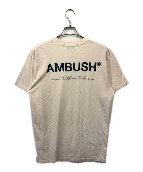 AMBUSH（アンブッシュ）AMBUSH (アンブッシュ) LOGO PRINT T-SHIRT ベージュ サイズ:SIZE 3の古着・服飾アイテム