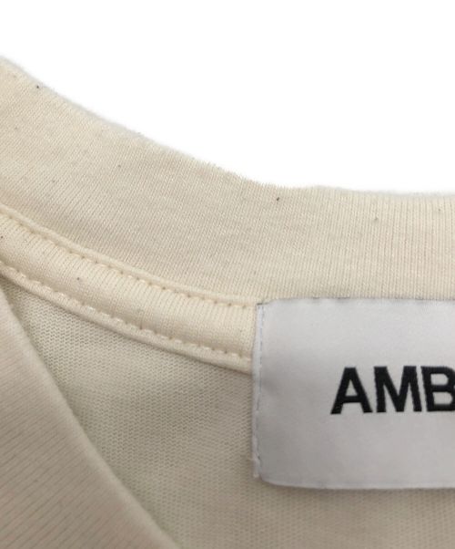 AMBUSH（アンブッシュ）AMBUSH (アンブッシュ) LOGO PRINT T-SHIRT ベージュ サイズ:SIZE 3の古着・服飾アイテム