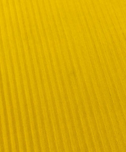 ISSEY MIYAKE me（イッセイ ミヤケ ミー）ISSEY MIYAKE me (イッセイ ミヤケ ミー) プリーツフリンジワンピース イエロー サイズ:FREEの古着・服飾アイテム