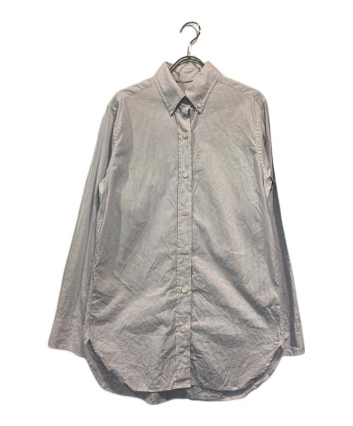 DEUXIEME CLASSE（ドゥーズィエム クラス）Deuxieme Classe (ドゥーズィエム クラス) ロングスリーブストライプシャツ ホワイト サイズ:Freeの古着・服飾アイテム