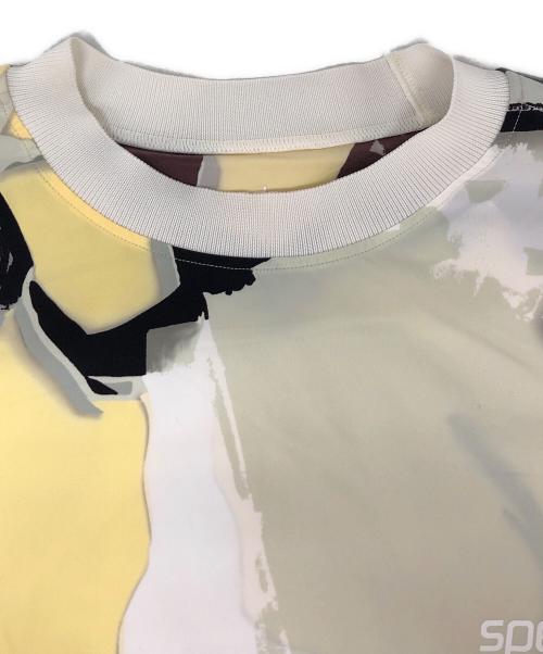 TOGA ARCHIVES（トーガアーカイブス）TOGA ARCHIVES (トーガアーカイブス) SPEEDO (スピード) フラワープリントカットソー イエロー サイズ:38の古着・服飾アイテム