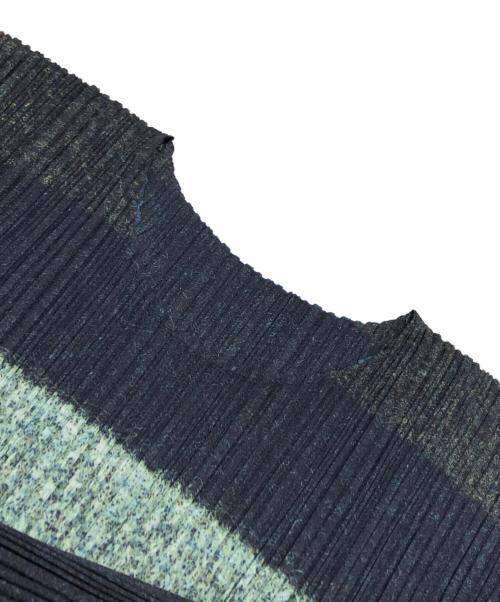 PLEATS PLEASE（プリーツプリーズ）PLEATS PLEASE (プリーツプリーズ) ブロックカラープリーツワンピース マルチカラー サイズ:5の古着・服飾アイテム