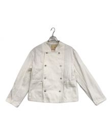 nano・universe（ナノ・ユニバース）の古着「ミリタリーコックジャケット」｜ホワイト