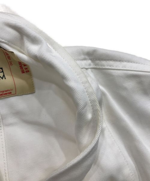 nano・universe（ナノ・ユニバース）nano・universe (ナノ・ユニバース) ミリタリーコックジャケット ホワイト サイズ:Lの古着・服飾アイテム