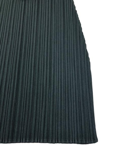 PLEATS PLEASE（プリーツプリーズ）PLEATS PLEASE (プリーツプリーズ) 24SSMAY DRESSプリーツワンピース グリーン サイズ:2の古着・服飾アイテム
