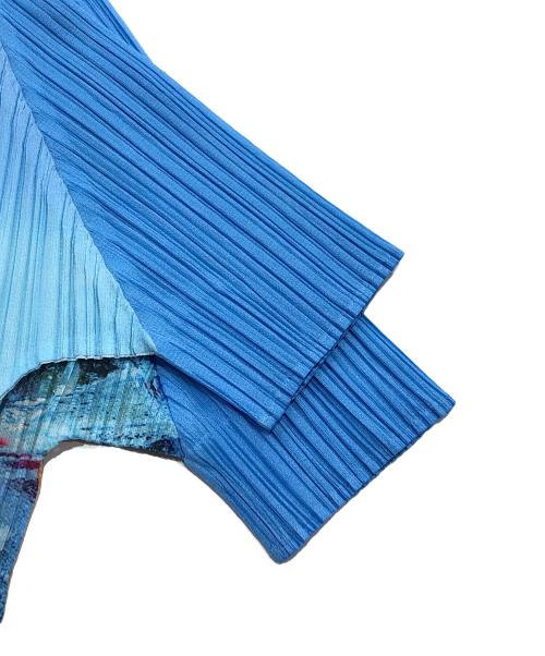 PLEATS PLEASE（プリーツプリーズ）PLEATS PLEASE (プリーツプリーズ) TROPICAL WINTERプリーツワンピース マルチカラー サイズ:2の古着・服飾アイテム