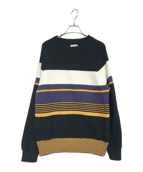 Coohem（コーヘン）Coohem (コーヘン) クルーネックニット ネイビー サイズ:Mの古着・服飾アイテム