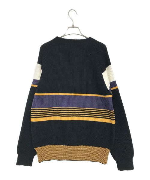 Coohem（コーヘン）Coohem (コーヘン) クルーネックニット ネイビー サイズ:Mの古着・服飾アイテム