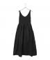 GALERIE VIE（ギャルリーヴィー）の古着「スビンコットン タンクトップワンピース」｜ブラック