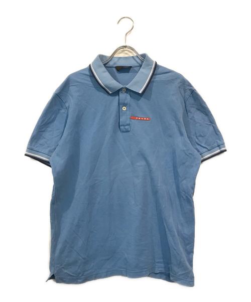 PRADA SPORTS（プラダスポーツ）PRADA SPORTS (プラダスポーツ) ポロシャツ ブルー サイズ:XLの古着・服飾アイテム