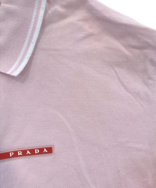 PRADA SPORTS（プラダスポーツ）PRADA SPORTS (プラダスポーツ) ポロシャツ ピンク サイズ:XLの古着・服飾アイテム