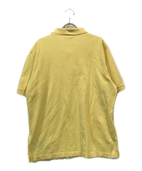 PRADA（プラダ）PRADA (プラダ) 三角プレートポロシャツ イエロー サイズ:XLの古着・服飾アイテム
