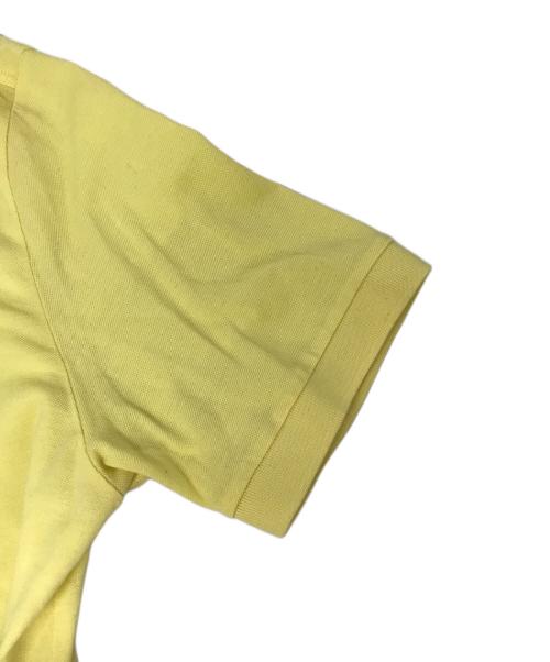 PRADA（プラダ）PRADA (プラダ) 三角プレートポロシャツ イエロー サイズ:XLの古着・服飾アイテム