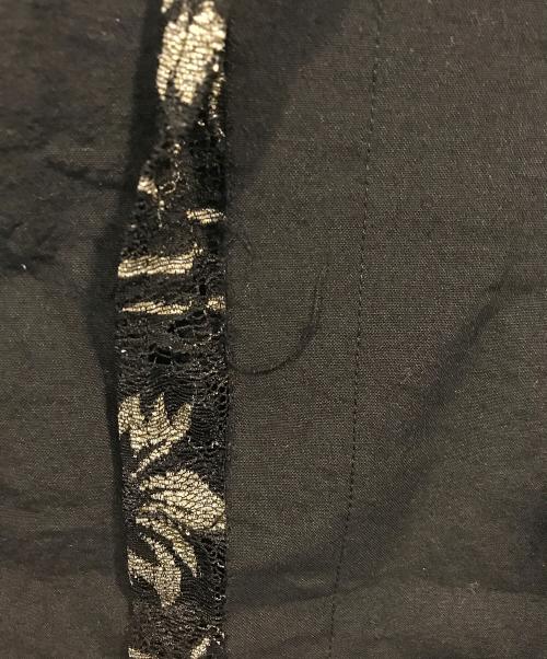 COMME des GARCONS（コムデギャルソン）COMME des GARCONS (コムデギャルソン) レースブラウス ブラック サイズ:sの古着・服飾アイテム