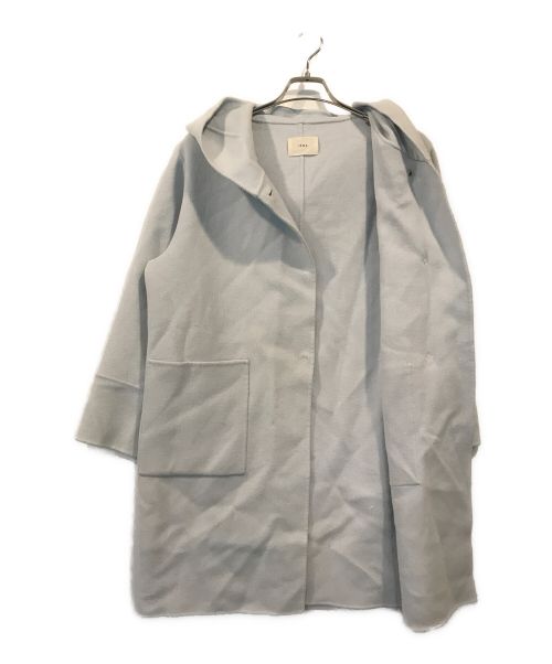 IENA（イエナ）IENA (イエナ) ダブルフェイスフードコート スカイブルー サイズ:SIZE 36の古着・服飾アイテム