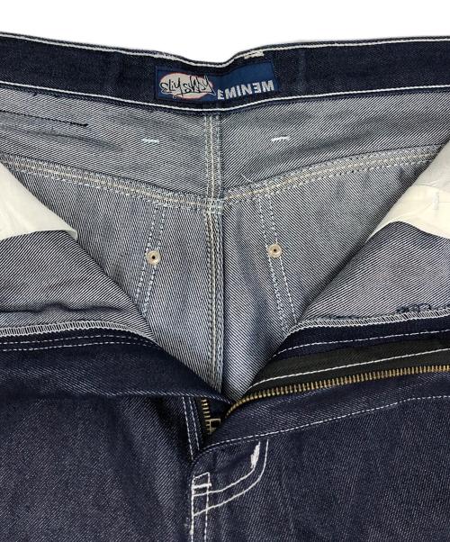 EMINEM（エミネム）EMINEM (エミネム) オールドワイドハーフデニムパンツ インディゴ サイズ:81㎝（W32）の古着・服飾アイテム