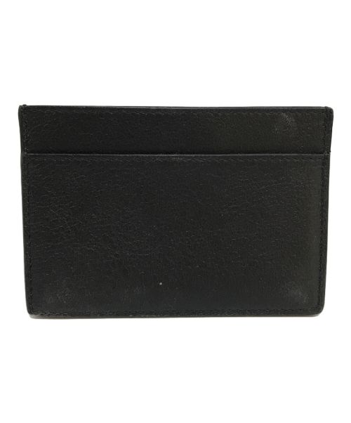 Saint Laurent Paris（サンローランパリ）Saint Laurent Paris (サンローランパリ) ロゴレザーカードケース ブラックの古着・服飾アイテム