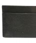 中古・古着 Saint Laurent Paris (サンローランパリ) ロゴレザーカードケース ブラック：14000円