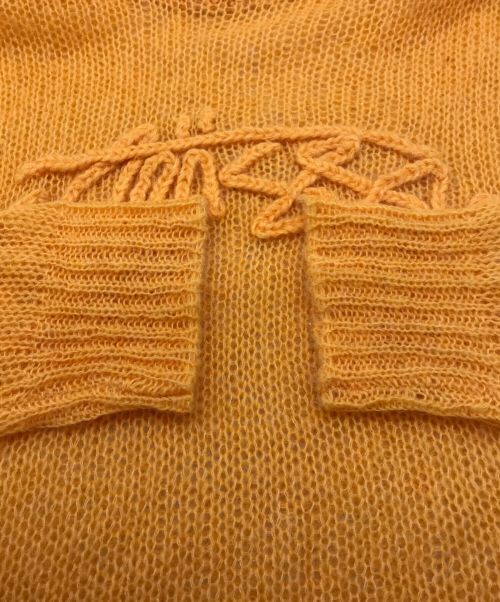 stussy（ステューシー）stussy (ステューシー) Loose Knit Sweater オレンジ サイズ:XLの古着・服飾アイテム