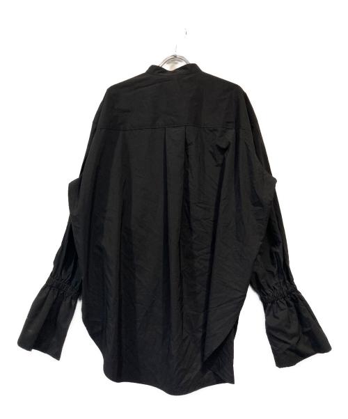 TODAYFUL（トゥデイフル）TODAYFUL (トゥデイフル) Gather Sleeve Typewriter Blouse ブラック サイズ:Fの古着・服飾アイテム