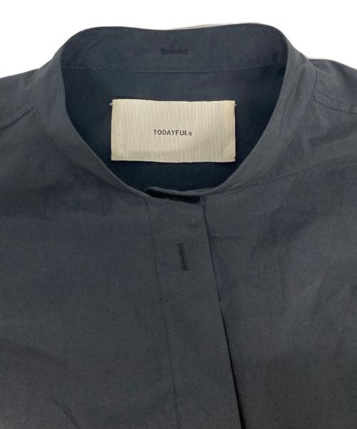 TODAYFUL（トゥデイフル）TODAYFUL (トゥデイフル) Gather Sleeve Typewriter Blouse ブラック サイズ:Fの古着・服飾アイテム