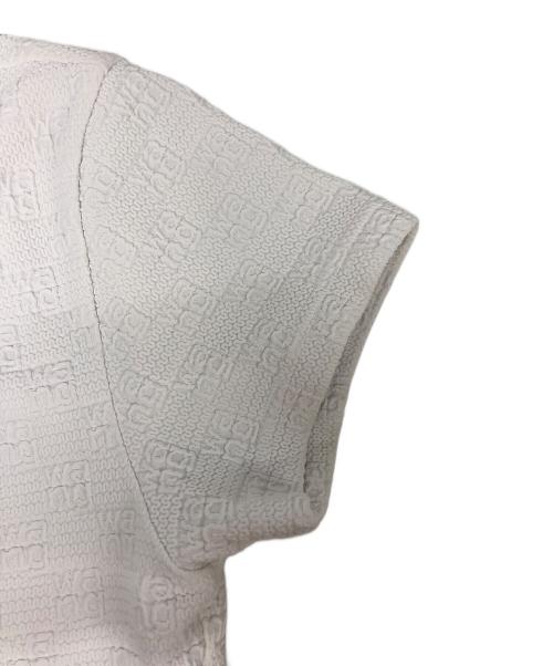 ALEXANDER WANG（アレキサンダー・ワン）ALEXANDER WANG (アレキサンダーワン) ジャガードミニワンピース ホワイト サイズ:ｓの古着・服飾アイテム