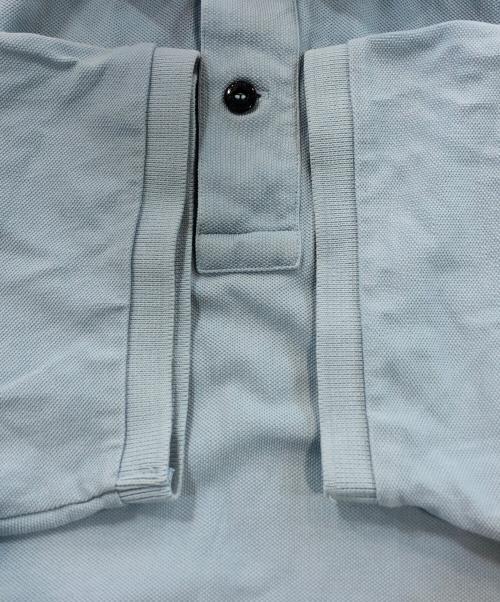STONE ISLAND（ストーンアイランド）STONE ISLAND (ストーンアイランド) ロゴポロシャツ スカイブルー サイズ:XXLの古着・服飾アイテム