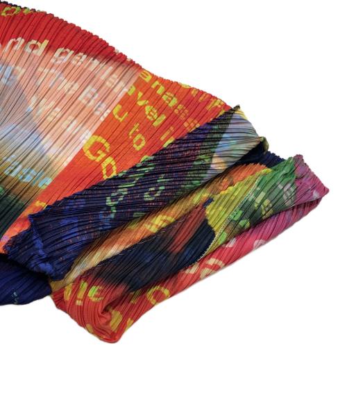 PLEATS PLEASE（プリーツプリーズ）PLEATS PLEASE (プリーツプリーズ) VOYAGERDRESS マルチカラー サイズ:3の古着・服飾アイテム