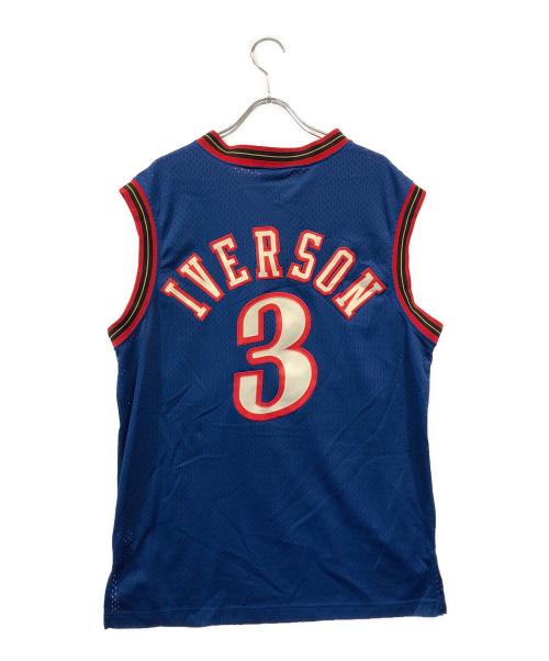 NIKE（ナイキ）NIKE (ナイキ) SIXERS ゲームシャツ ブルー サイズ:Mの古着・服飾アイテム